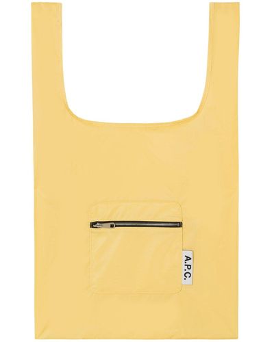 A.P.C. Ultralight Minimal Shopping Bag - White