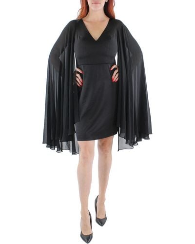 Ieena for Mac Duggal Formal Short Sheath Dress - Black