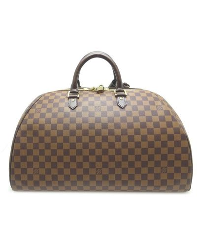 Louis Vuitton Ribera Canvas Travel Bag (pre-owned) - Brown