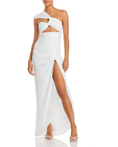 Just BEE Queen Harlow Cutout Long Maxi Dress - White
