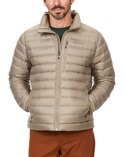 Marmot Water Repellent Warm Puffer Jacket - Gray