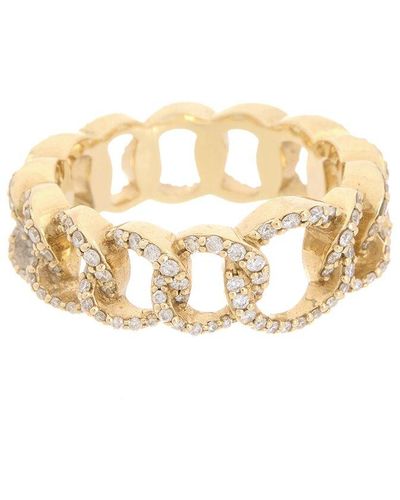 Lana Jewelry 14k 0.77 Ct. Tw. Diamond Small Bond Ring - Metallic