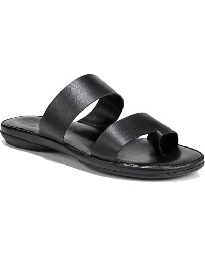 Naturalizer Genn-drift Flat Sandals - Black