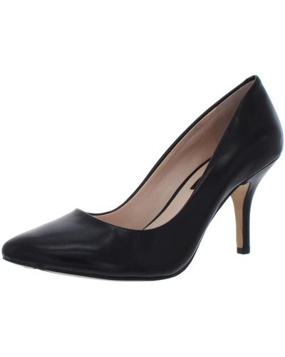 INC Zitah Padded Insole Almond Toe Pumps - Brown