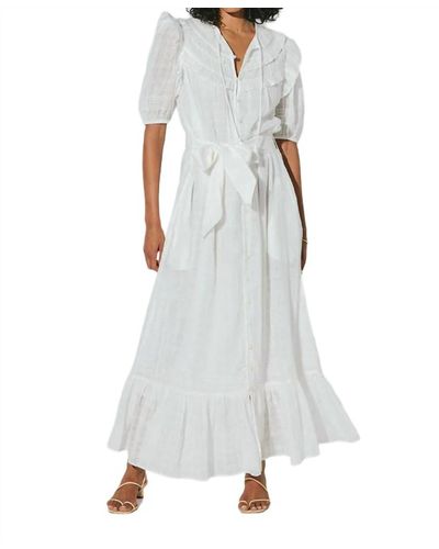 Cleobella Aliza Ankle Dress - White