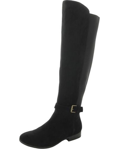 Style & Co. Kimmball Wide Calf Tall Knee-high Boots - Black