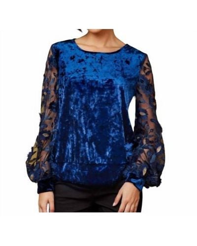 Eva Franco Rios Top - Blue