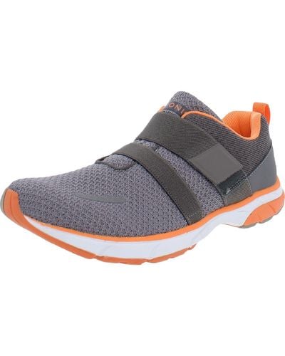 Vionic Milan Adjustable Ankle Casual And Fashion Sneakers - Gray