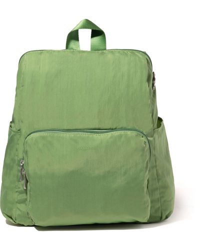 Baggallini Carryall Packable Backpack - Green