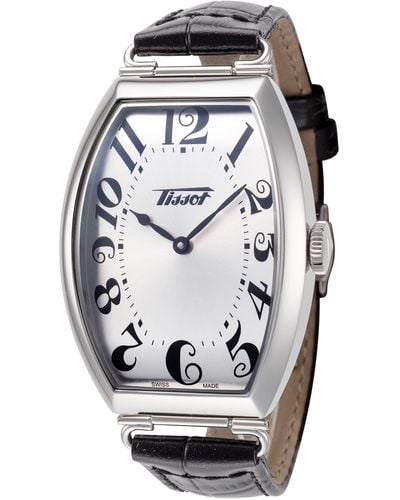 Tissot T1285091603200 Hertiage 42.45mm Quartz Watch - Metallic