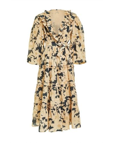 Love The Label Remy Long Sleeve Dress - Natural