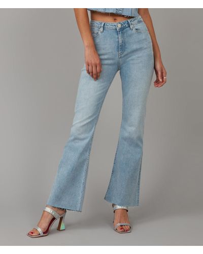 Lola Jeans Alice-td High Rise Flare Jeans - Blue