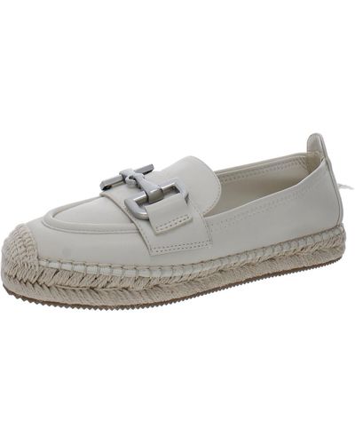 DKNY Embellished Man Made Loafers - Gray
