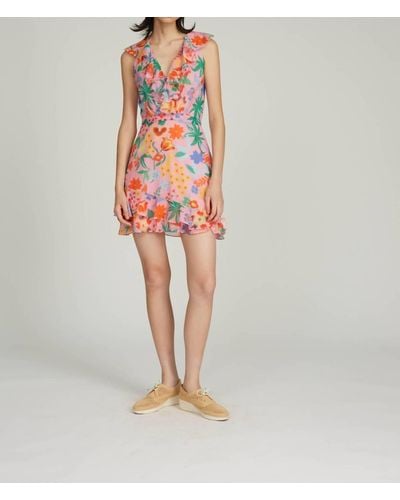 Saloni Cece Dress - Multicolor