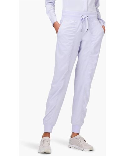 NIC+ZOE Tech Stretch Ruched jogger - Blue