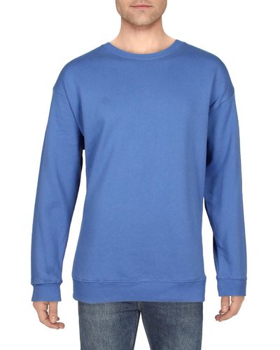 Cotton On Fleece Oversized Sweatshirt - Blue
