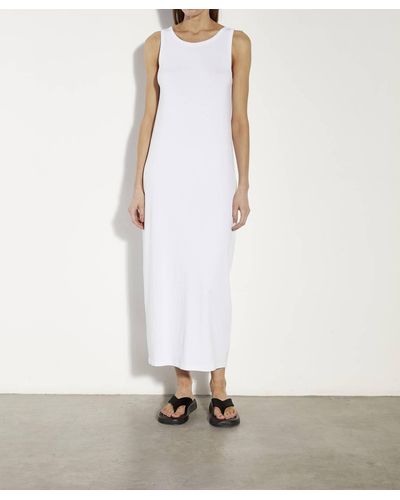 Enza Costa Supima Cotton Dress - White