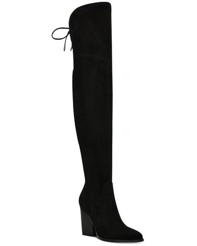 Marc Fisher Okun Dressy Tall Thigh-high Boots - Black