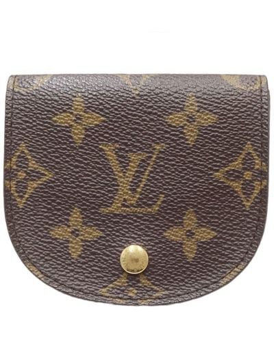 Louis Vuitton Porte-monnaie Canvas Wallet (pre-owned) - Brown