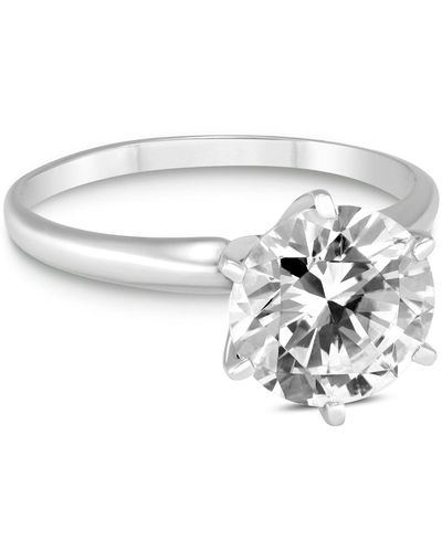 Monary Premium Quality - 1 Carat Diamond Solitaire Ring - Metallic
