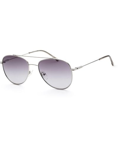 Calvin Klein Fashion 55mm Sunglasses - Metallic