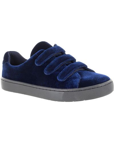 Easy Street Strive Adjustable Round Toe Casual And Fashion Sneakers - Blue