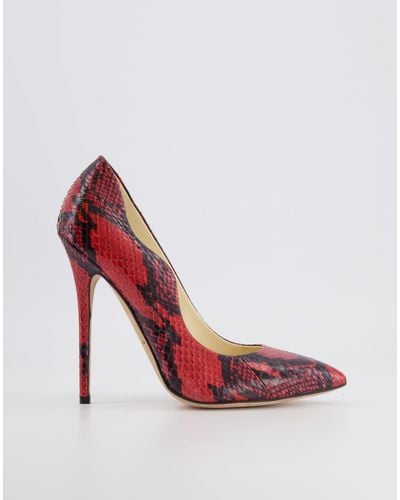 Brian Atwood And Snakeskin Pumps - Pink