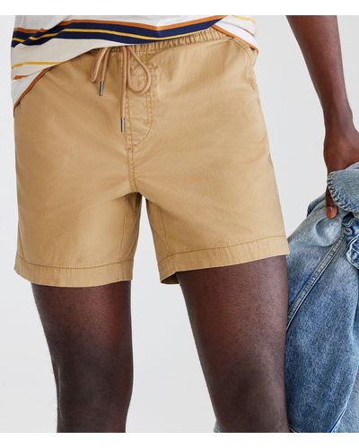 Aéropostale All Day jogger Shorts 6.5" - Natural
