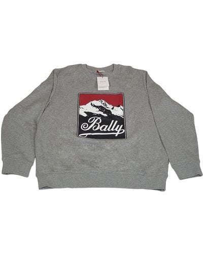 Bally 6301179 Mountain Graphic Sweatshirt - Gray