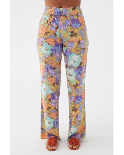O'neill Sportswear Johnny Sami Floral Pants - Multicolor