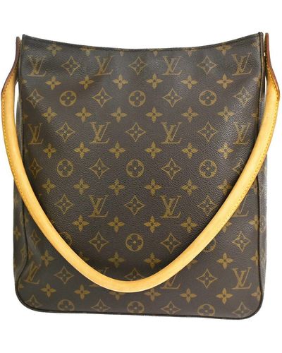 Louis Vuitton - Authenticated Cartouchière Handbag - Leather Green Plain for Women, Good Condition