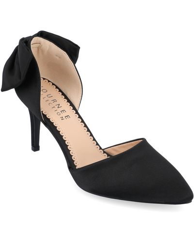 Journee Collection Collection Tanzi Pump - Black