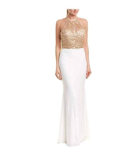 Issue New York Ivory And Evening Gown - White