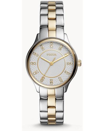 Fossil Modern Sophisticate Three-hand - Metallic