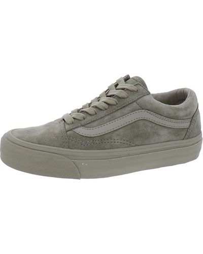 Vans Old Skool Suede Low-top Skate Shoes - Gray