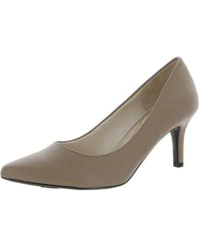 LifeStride Sevyn Cushioned Footbed Pumps - Gray