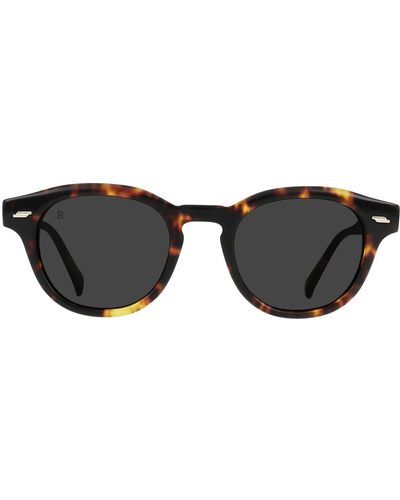 Raen Kostin S556 Round Sunglasses - Black