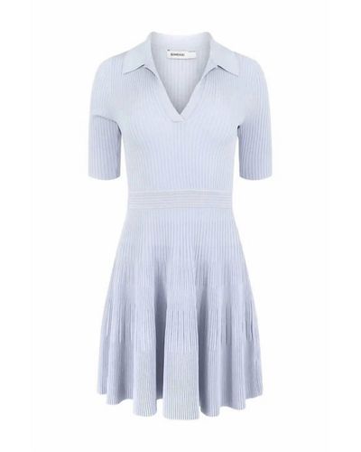 Jonathan Simkhai Patricia Polo Mini Dress - Blue