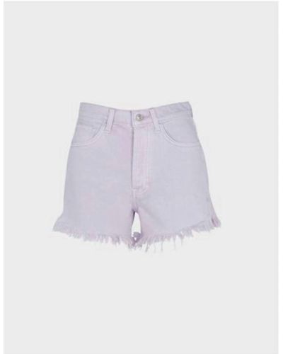 7 For All Mankind Easy Ruby Short - Purple