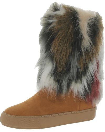 Bellini Airbrush Ii Faux Suede Pull-on Winter & Snow Boots - Green