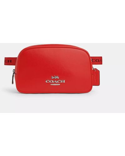COACH Pace Belt Bag - Red