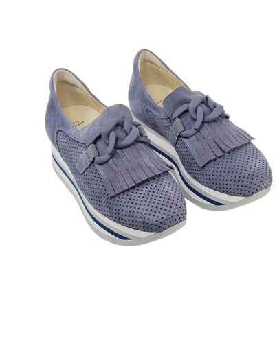 Softwaves Wedge Sneaker - Blue