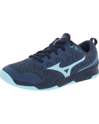 Mizuno Tc-02 Fitness Workout Running Shoes - Blue