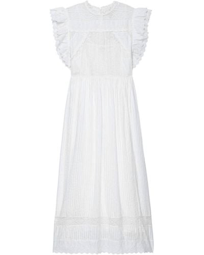 The Great Trellis Dress - White