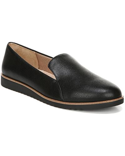 LifeStride Zendaya Faux Leather Slip On Loafers - Black