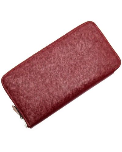 Hermès Azap Leather Wallet (pre-owned) - Red