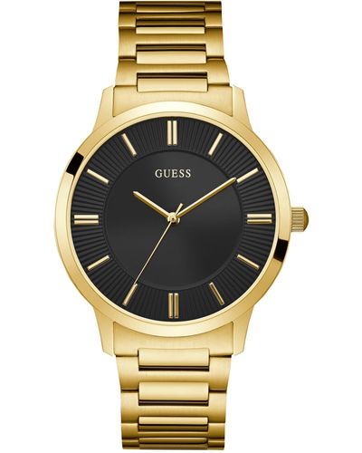 Guess Factory Gold-tone And Analog Watch - Metallic