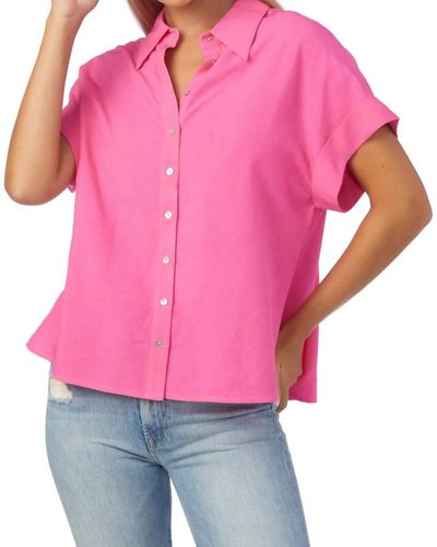 CROSBY BY MOLLIE BURCH Foster Top - Pink