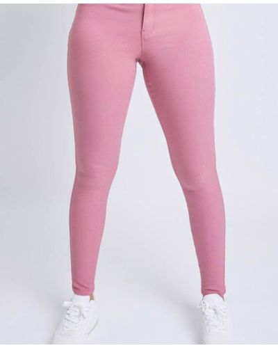 YMI Hyper Stretch Pants - Pink