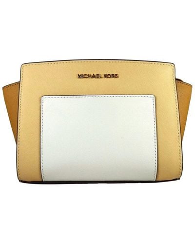 Michael Kors Selma Pocket Medium Messenger Bag - Metallic